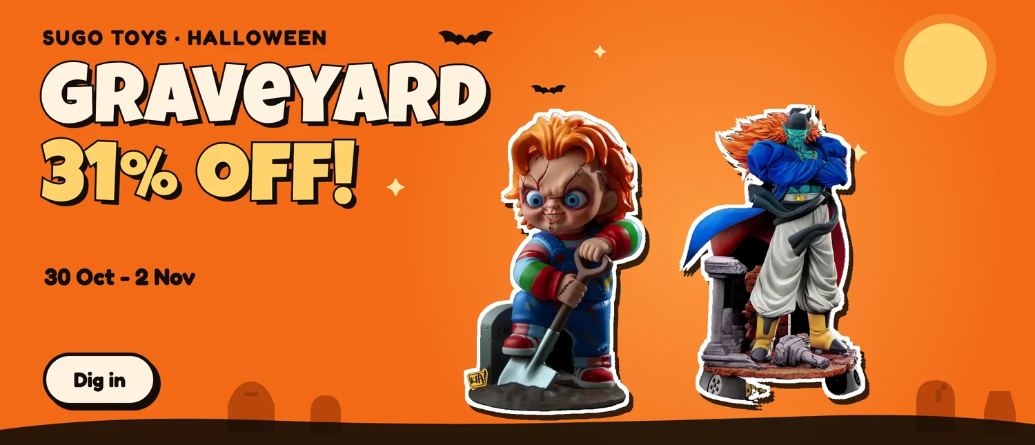 Graveyard Sale, 31% off, 30 Oct to 2 Nov