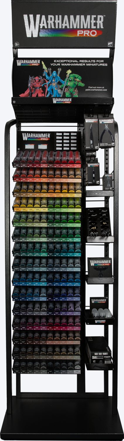Warhammer Pro paint rack